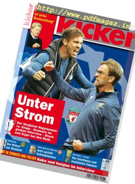 Kicker – 14 August 2017 Cover