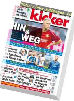 Kicker – 31 August 2017