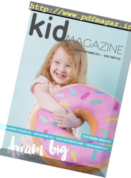 Kid Magazine – August-September 2017 Cover