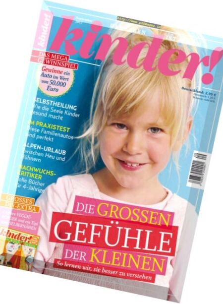 Kinder! – September 2017 Cover