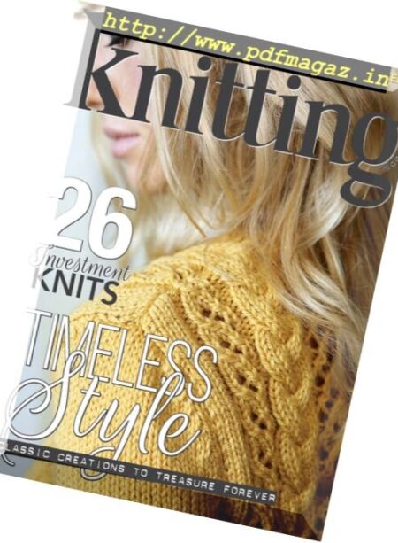 Knitting – October 2017 Cover