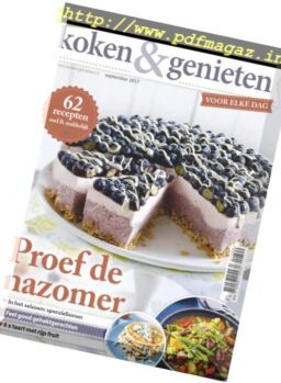 Koken & Genieten – September 2017
