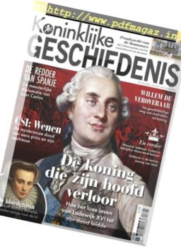 Koninklijke Geschiedenis – Nr.5 2017