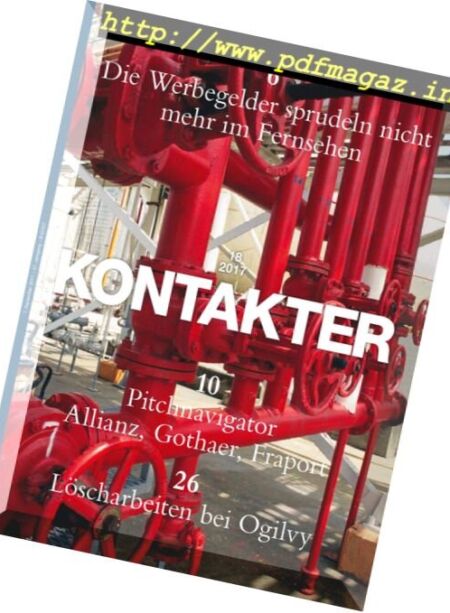 Kontakter – Nr.18 2017 Cover