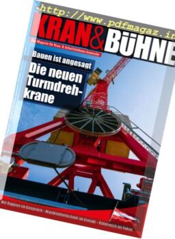 Kran & Buhne – September 2017