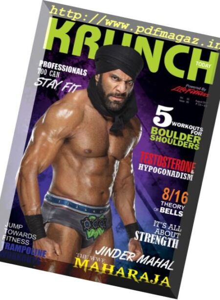 Krunch Today – August 2017 Cover