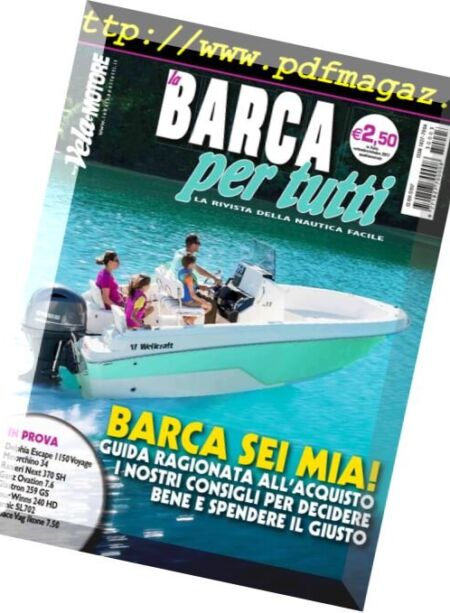 La Barca per Tutti – Settembre-Ottobre 2017 Cover