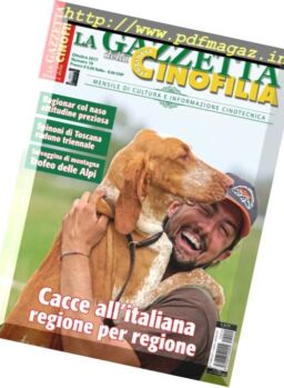 La Gazzetta Della Cinofilia Venatoria – Ottobre 2017