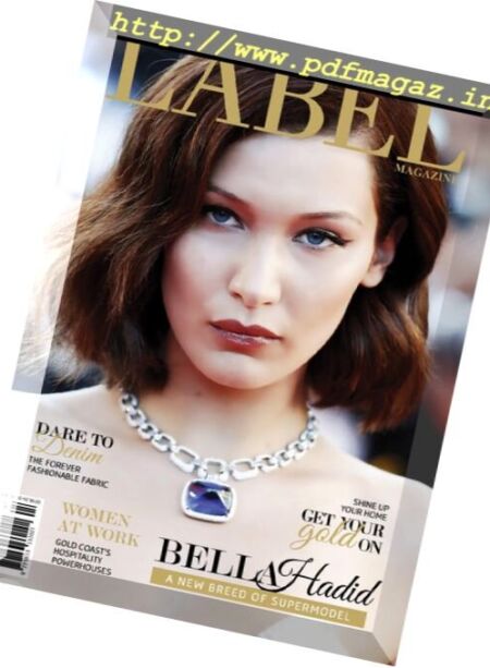 Label Magazine – Spring 2017 Cover