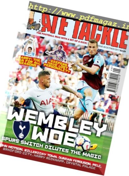 Late Tackle Football – October-November 2017 Cover