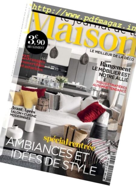 Le Journal de la Maison – Octobre 2017 Cover