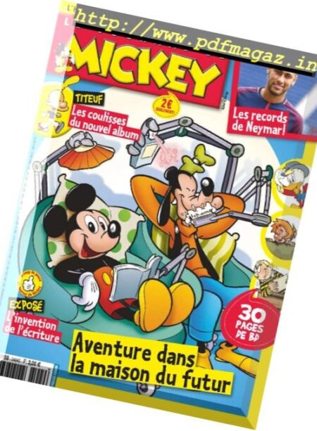 Le Journal de Mickey – 13 Septembre 2017 Cover