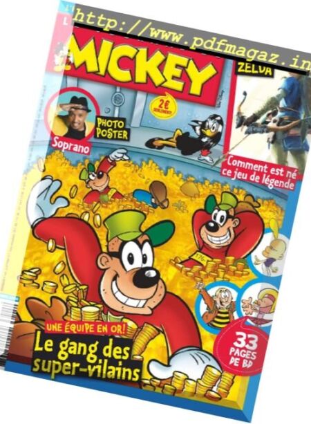Le Journal de Mickey – 20 Septembre 2017 Cover