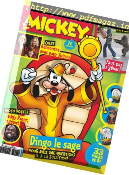 Le Journal de Mickey – 27 Septembre 2017 Cover