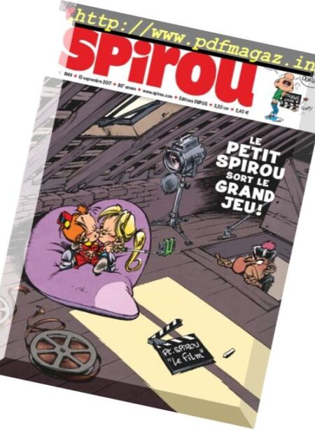 Le Journal de Spirou – 13 Septembre 2017 Cover