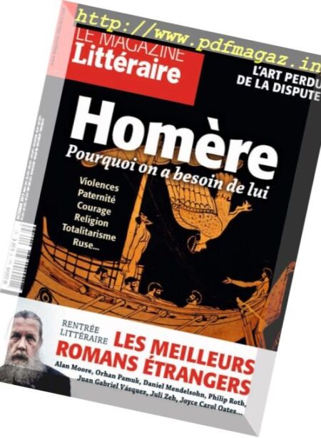 Le Magazine Litteraire – Octobre 2017 Cover