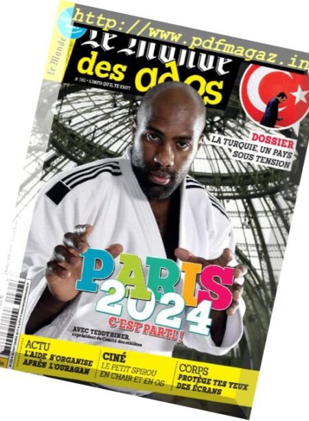Le Monde des Ados – 20 Septembre 2017 Cover