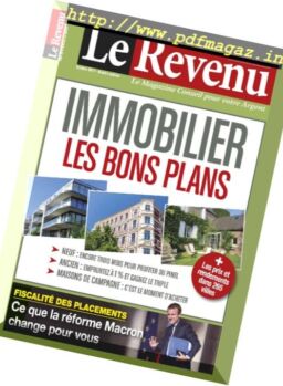 Le Revenu Placements – Octobre 2017