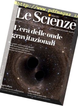 Le Scienze – Ottobre 2017