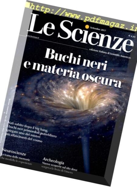 Le Scienze – Settembre 2017 Cover