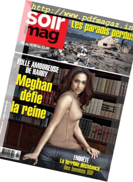 Le Soir Magazine – 13 Septembre 2017 Cover