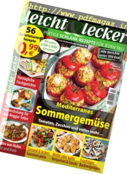 Leicht & Lecker – Juli-August 2017