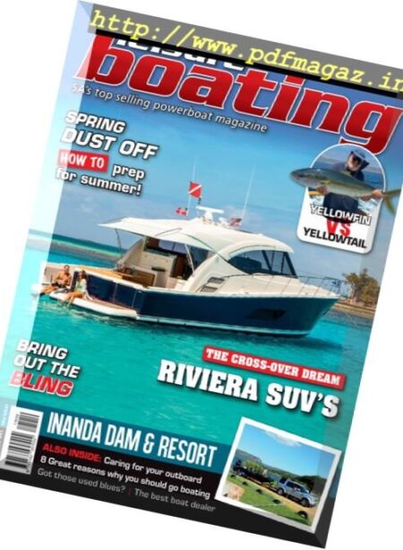 Leisure Boating – October 2017 Cover