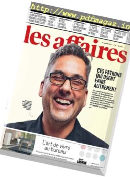 Les Affaires – 23 Septembre 2017