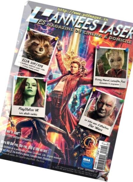 Les Annees Laser – Septembre 2017 Cover