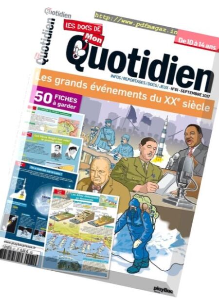Les Docs de Mon Quotidien – Septembre 2017 Cover