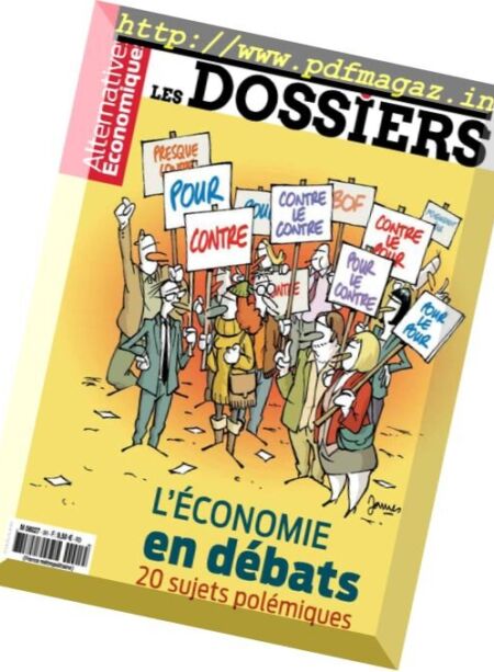 Les Dossiers d’Alternatives Economiques – Hors Serie – Septembre 2017 Cover