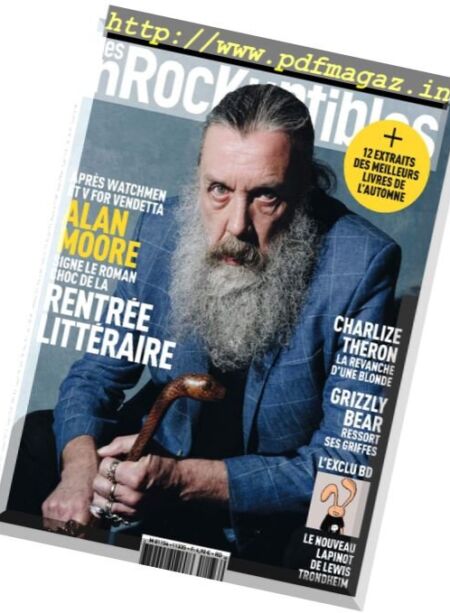Les Inrockuptibles – 16 au 22 Aout 2017 Cover