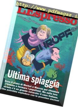 L’Espresso – 1 Ottobre 2017