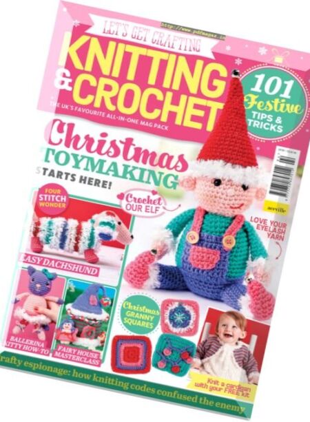 Let’s Get Crafting Knitting & Crochet – Issue 94, 2017 Cover
