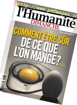 L’Humanite Dimanche – 24 au 30 Aout 2017