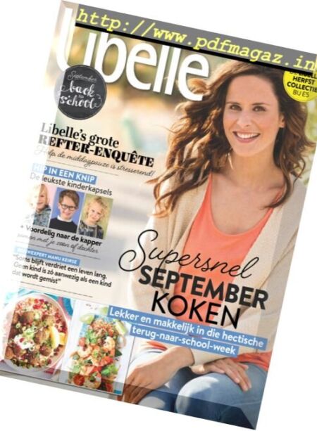 Libelle Belgium – 31 Augustus 2017 Cover