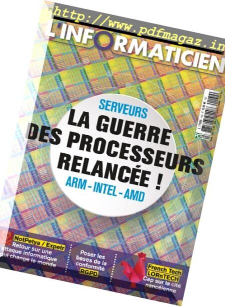 L’Informaticien – Septembre 2017 Cover
