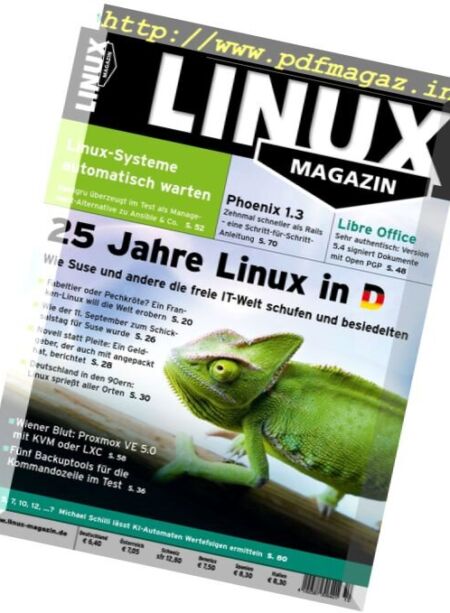 Linux-Magazin – Oktober 2017 Cover