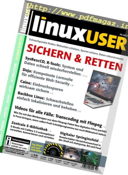 LinuxUser – Oktober 2017 Cover