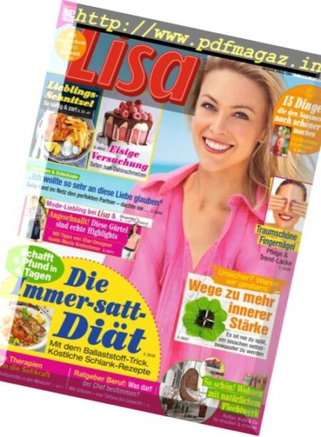 Lisa – 2 August 2017 Cover