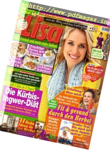 Lisa – 20 September 2017 Cover