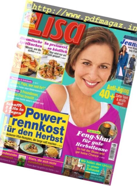 Lisa Germany – 13 September 2017 Cover