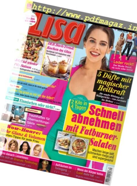 Lisa Germany – 23 August 2017 Cover