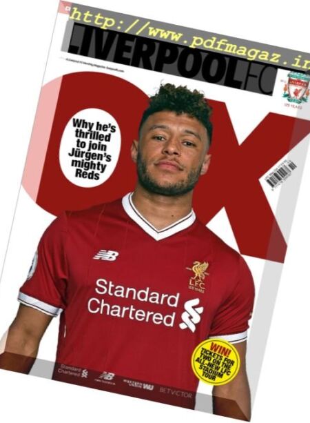 Liverpool FC Magazine – October 2017 Cover