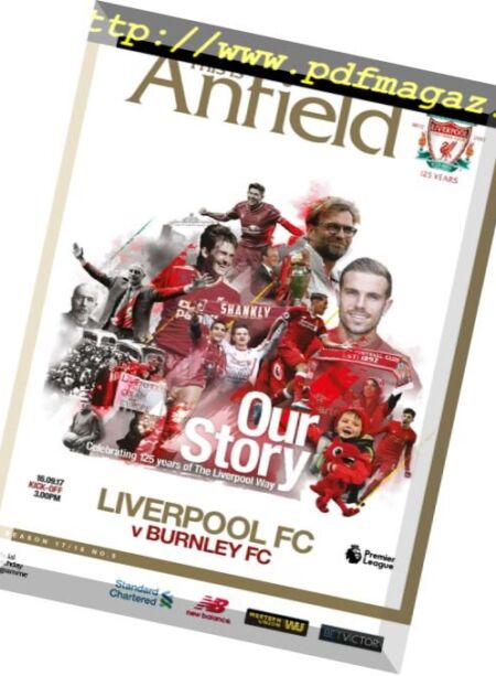 Liverpool FC – vs Burnley – 16 September 2017 Cover