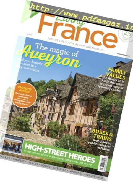 Living France – October 2017 Cover