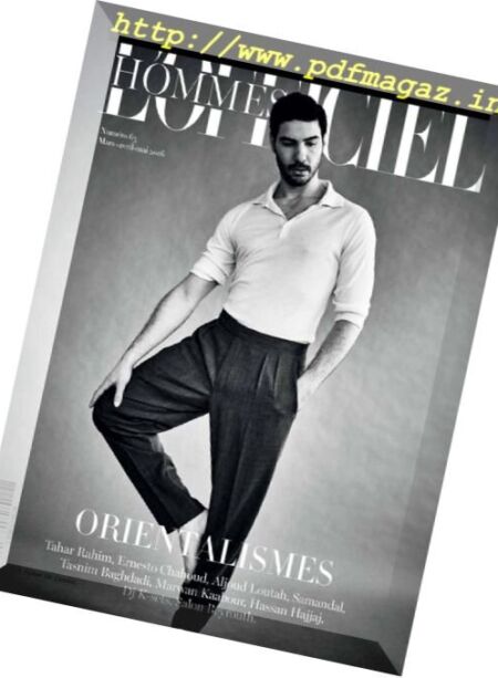 L’Officiel Hommes Levant – Mars-Avril-Mai 2016 Cover