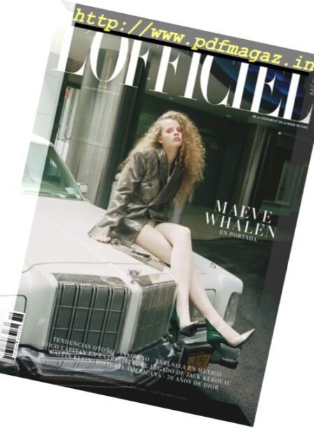 L’Officiel Mexico – Septiembre 2017 Cover