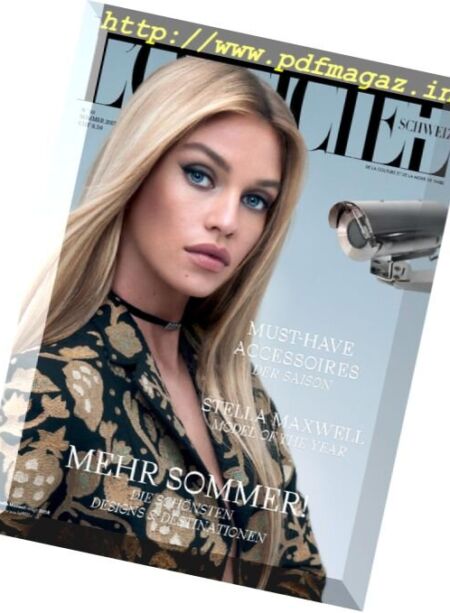 L’officiel Schweiz – Sommer 2017 Cover