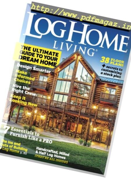 Log Home Living – October 2017 Cover
